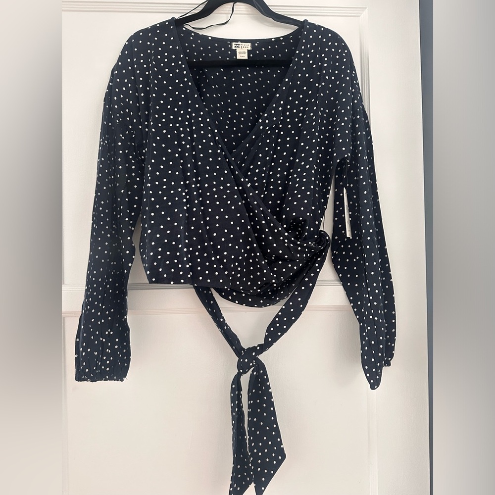 Billabong Polka Dot Fashion Top